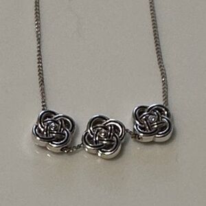 Brighton Interlok Trio Adjusted Necklace